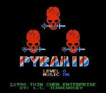 Pyramid (USA) (Rev 1) (Unl) screen shot title